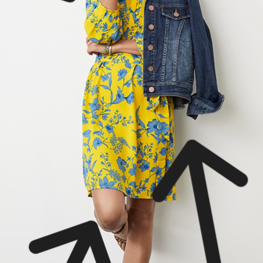 CAbi Lemon Drop Dress